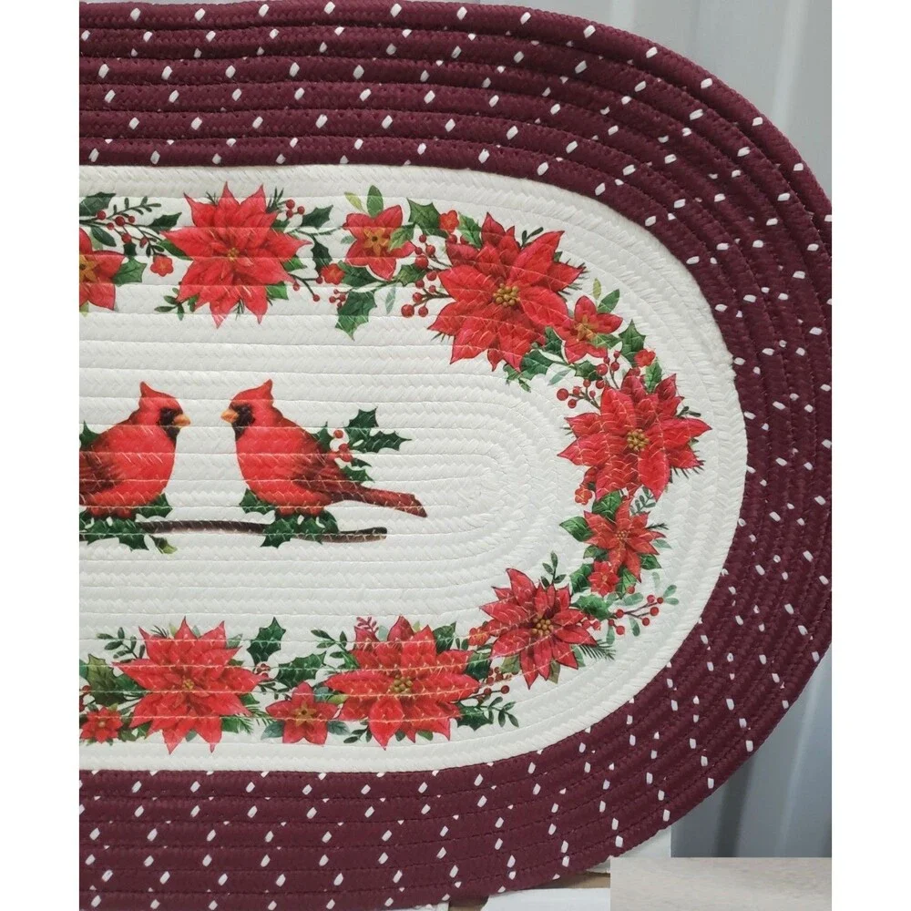 Oval Braided Kitchen Accent Rug(20